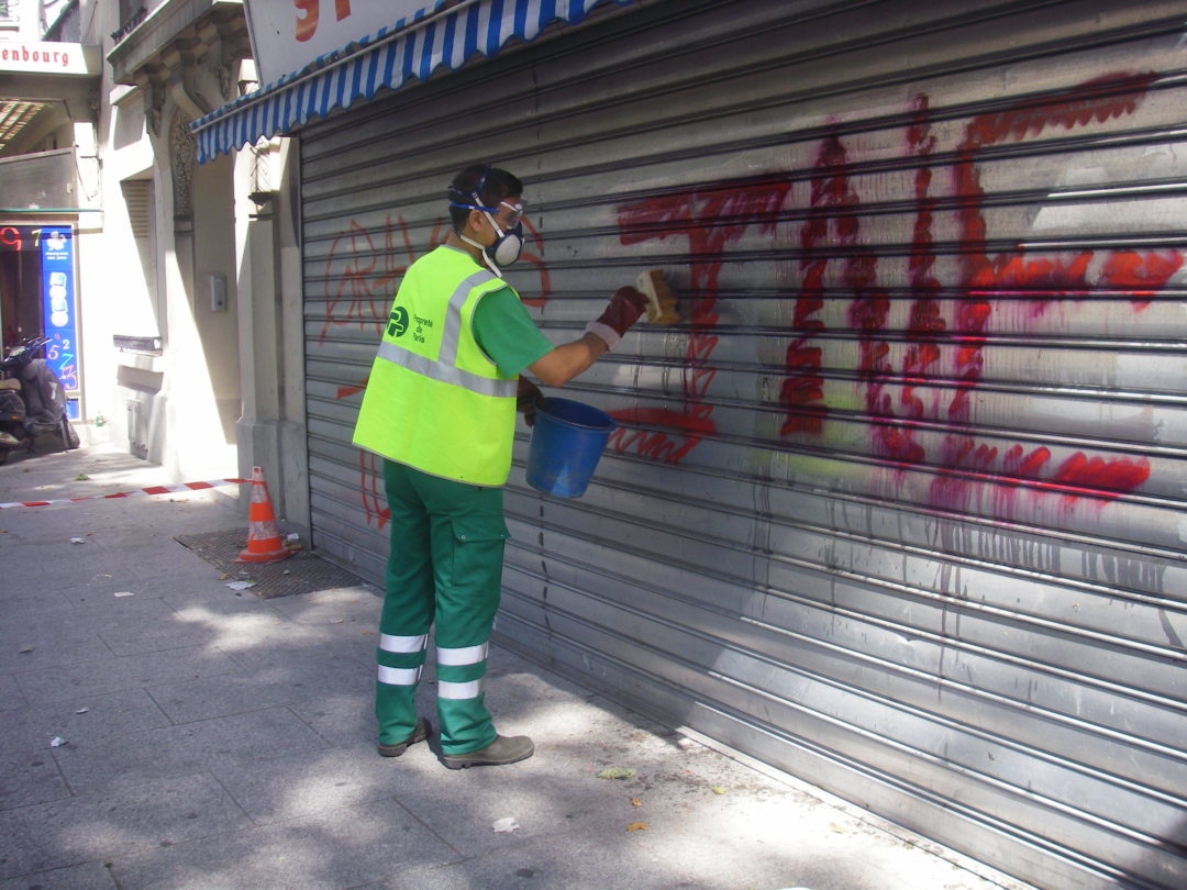 Protection anti-graffiti