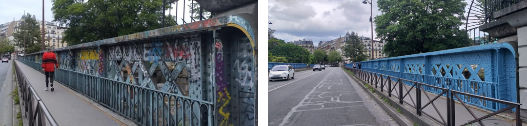 REMISE EN PEINTURE DU PONT CAULAINCOURT