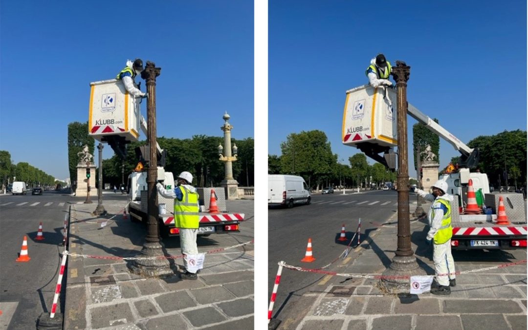 KORRIGAN intervient sur la place de la Concorde